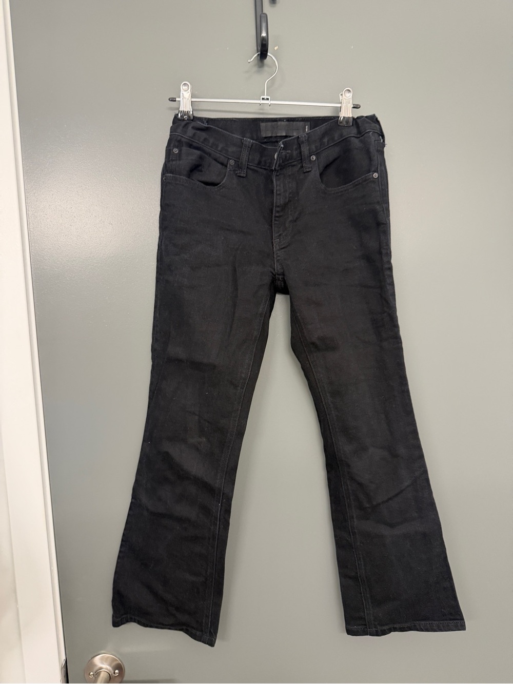 Alexander Wang Black Wide Leg Jeans